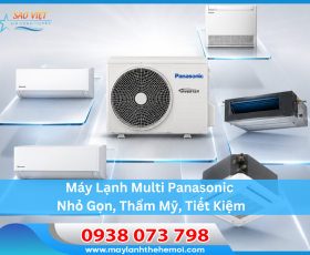 Máy Lạnh Multi Panasonic – Nhỏ Gọn, Thẩm Mỹ, Tiết Kiệm