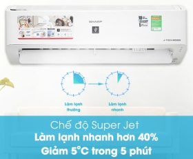 Máy lạnh sharp 1hp