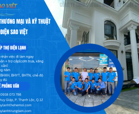 CẦN TUYỂN THỢ ĐIỆN LẠNH - KHU VỰC HCM