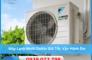 Máy Lạnh Multi Daikin Giá Tốt, Vận Hành Êm