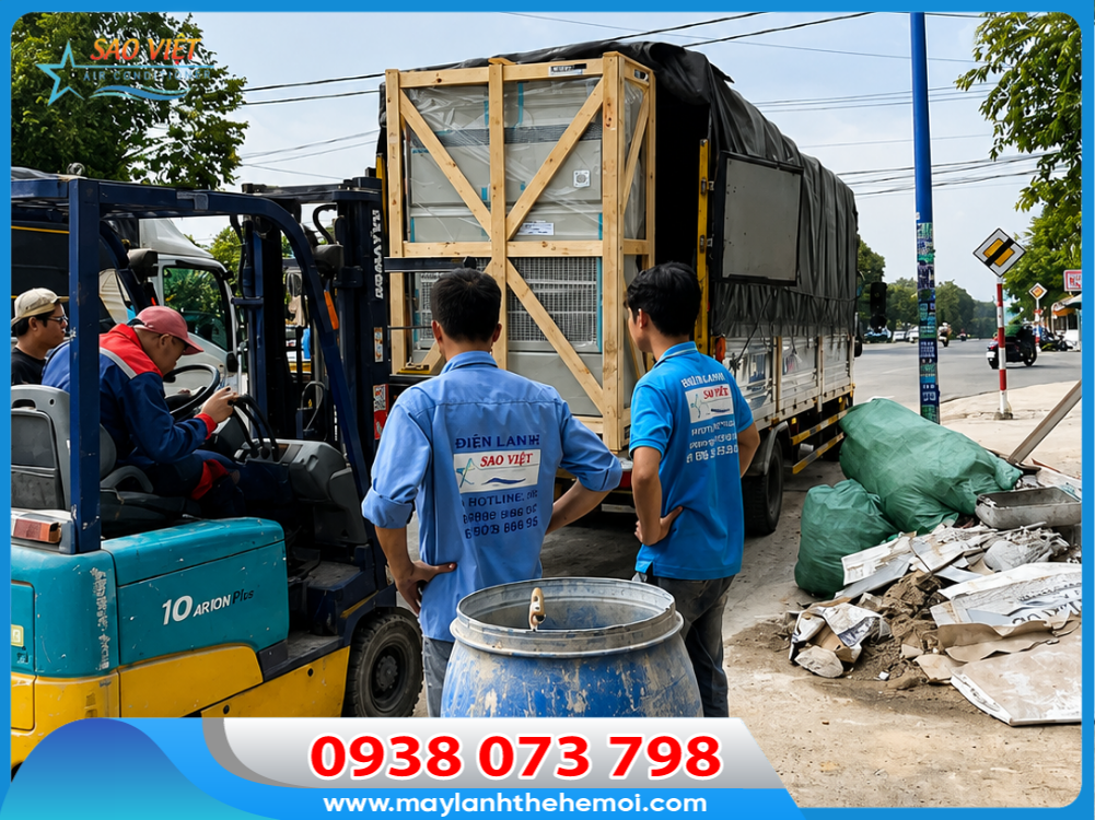 lắp đặt máy lạnh packaged