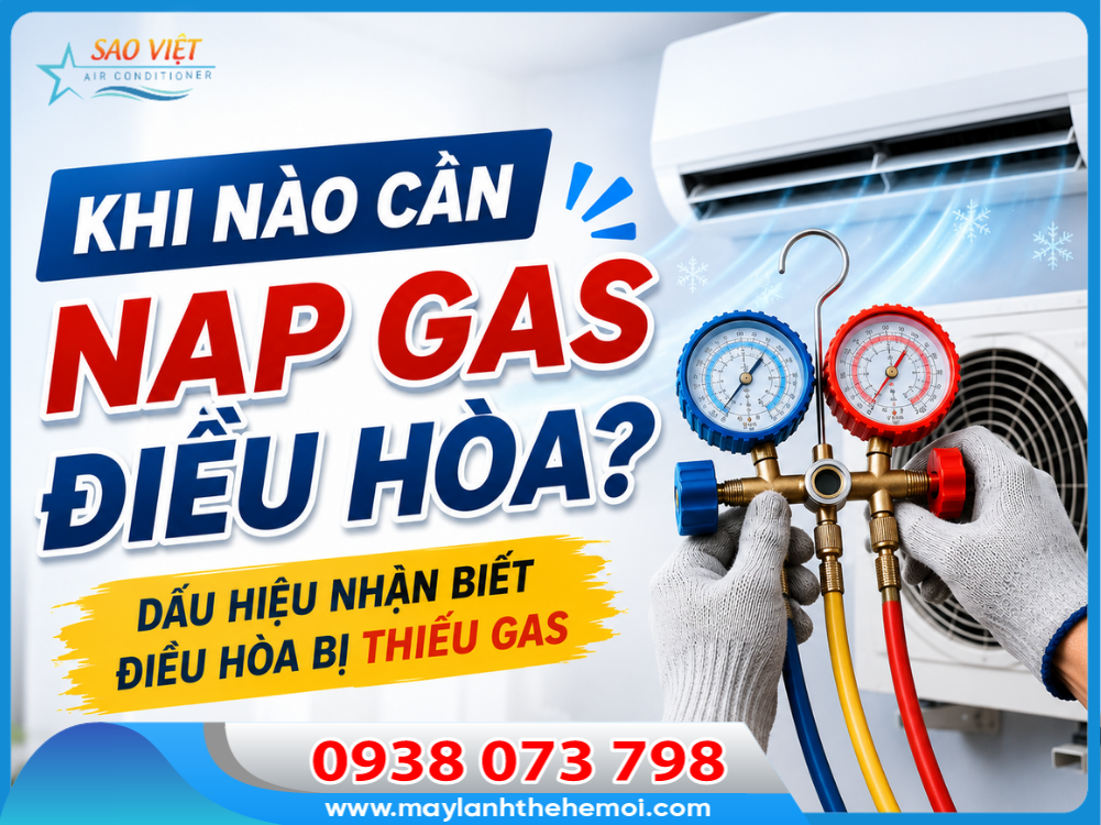 nạp gas điều hòa